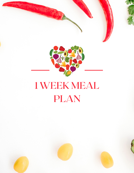 1 Week Meal Plan